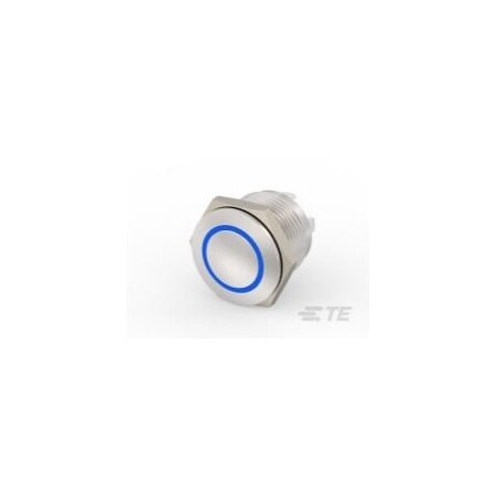 Te Connectivity AV16 SPM 0.4VA FIX RING LED BLUE 12V 2213774-9